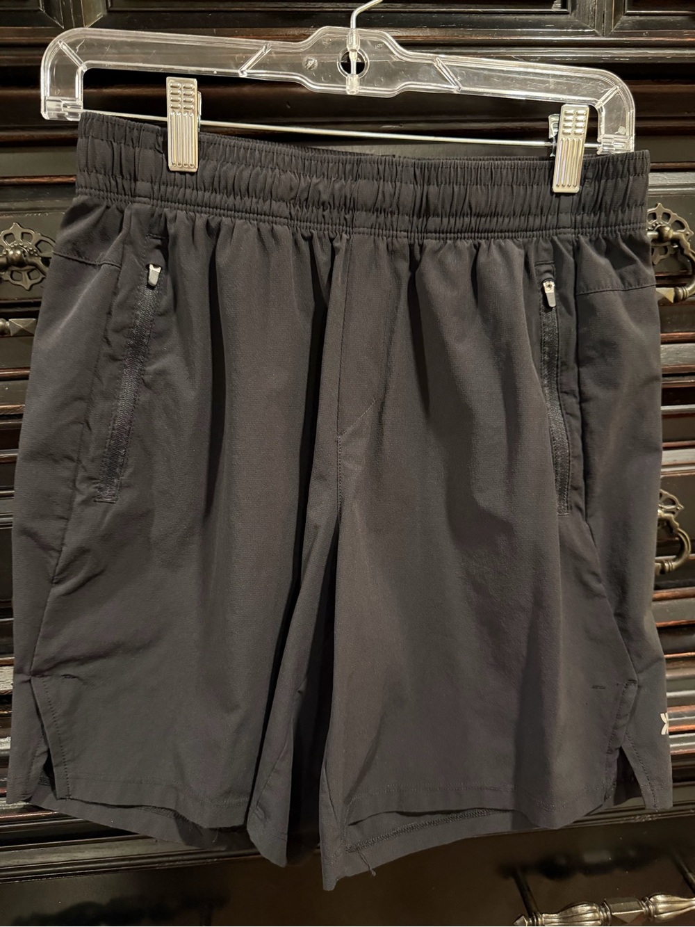 All in Motion Men's Black Athletic Shorts - Lightweight Performance